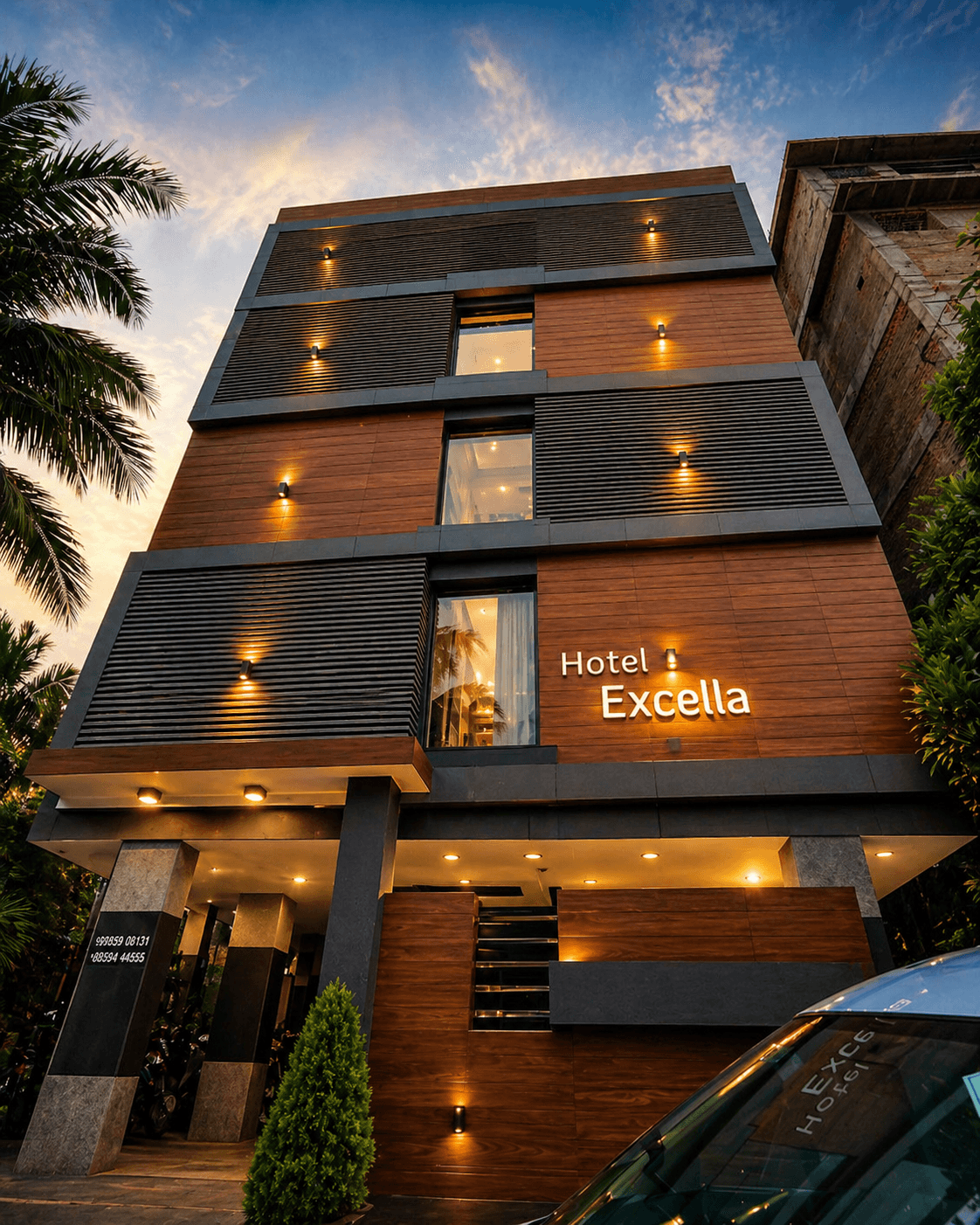 Hotel Excella Exterior - Premium Hotel in Vizag